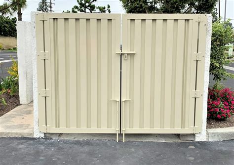 metal trash enclosure gates|commercial trash enclosure gates.